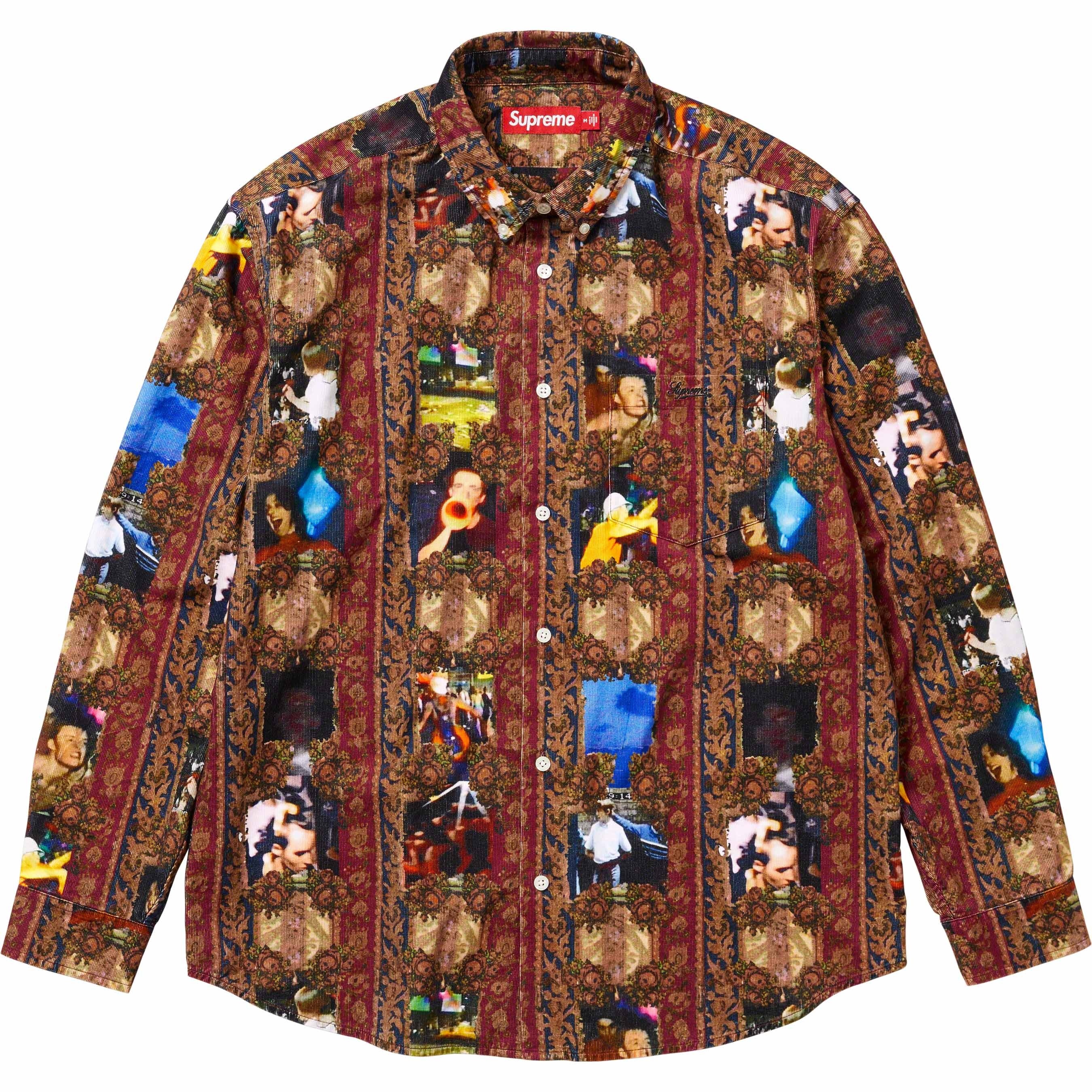 Hardcore Printed Corduroy Shirt view 3